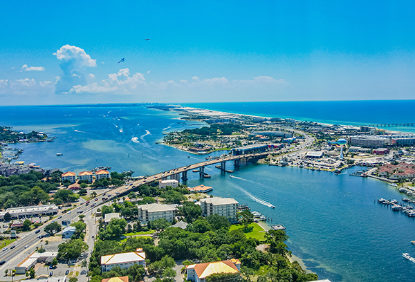 Fort Walton Beach shots by Drone